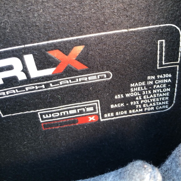 NW RLX Ralph Lauren Woolen Motorcycle Jacket Sz L - Picture 10 of 16